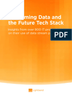 Survey Streaming Data Future Tech Stack