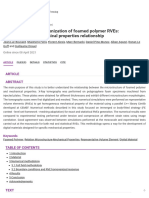 Generation and Homogenization of Foamed Polymer RVEs - Microstructure-Mechanical Properties Relationship - ESAFORM 2021