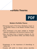 7 Portfolio Theories