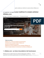 Un Guide Complet Pour Maîtriser Le Compte Acheteur Alibaba - Com - Lectures