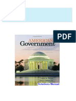 American Government Brief Version 11th Edition Wilson Solutions Manual 2024 Scribd Download Full Chapters