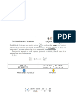 Método de Integración Por Fracciones Parciales