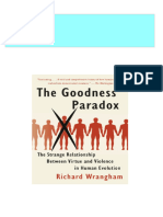 PDF The Goodness Paradox The Strange Relationship Between Virtue and Violence in Human Evolution First Vintage Books Edition Wrangham Download