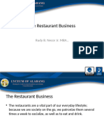 6 Restaurant Business