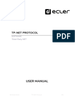 Ecler TP Net Protocol User Manual en