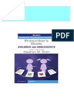 Prescriber S Guide Children and Adolescents Volume 1 Stahl S Essential Psychopharmacology 1st Edition Stahl 2024 Scribd Download