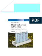 Electrophoresis in Practice A Guide To Methods and Applications of DNA and Protein Separations Fifth Edition Westermeier 2024 Scribd Download