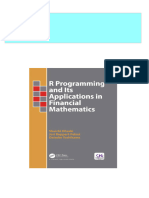 R Programming and Its Applications in Financial Mathematics 1st Edition Shuichi Ohsaki All Chapter Instant Download