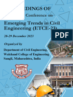 Proceeding Emerging Trends in Civil Engineering 1720675386