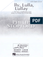 Lully Lulla Lullay - Stopford (SSATB)