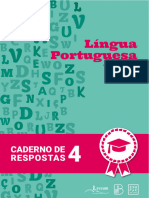 4 Ano Caderno 4 LP Respostas 2024