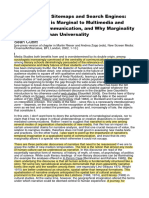 Cubitt, 2002 Spreadsheets, Sitemaps and Search Engines