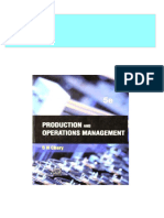 Production and Operations Management 5th Edition S. N. Chary Download PDF