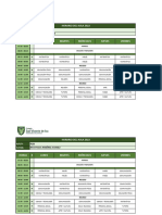 Horario Del Aula 2022: N/G/S: Tutor