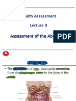 9 - Assessment of The Abdomen