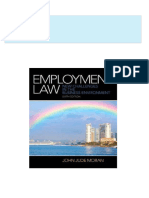 Get Test Bank For Employment Law, 6th Edition: Moran Free All Chapters