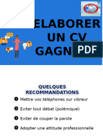 Séminaire Sur L'élaboration Du CV