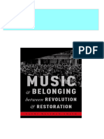 (FREE PDF Sample) Music and Belonging Between Revolution and Restoration 1st Edition Naomi Waltham-Smith Ebooks