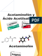 Acetaminofen y Aspirina - Prof. Kaylin Armas