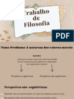 Trabalho de Filosofia