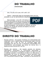 Aulas de Direito Do Trabalho 10 - Salário e Remuneração