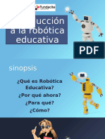 Introduccion A La Robotica Educativa - Ing Carolina Roa