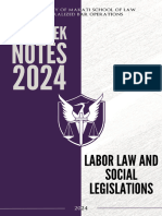 2024 UMak BarOps - PWN - LABOR LAW