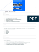 Introducción Al Community Manegement-Cuestionario de Unidad 2