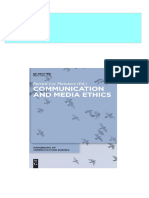 Communication and Media Ethics Patrick Lee Plaisance 2024 Scribd Download