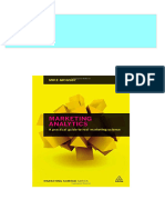 Complete Marketing Analytics A Practical Guide To Real Marketing Science 1st Edition Mike Grigsby PDF For All Chapters