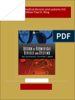 Design of Biomedical Devices and Systems 3rd Edition Paul H. King Download PDF