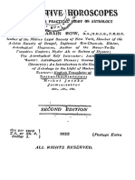 Jyotish 1932 The Illustrative Horoscopes B.S.rao