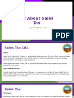 All About Sales Tax Presentation