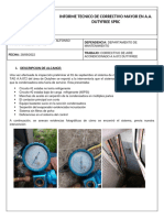 Informe Tecnico de Correctivo de A.A. Dutyfree