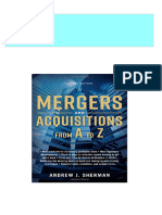 Get Mergers and Acquisitions From A To Z Andrew J. Sherman PDF Ebook With Full Chapters Now