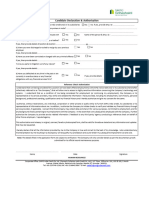 Candidate Declaration & Authorisation Form (CIBIL)