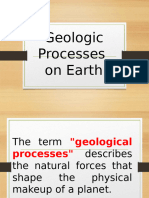 Geologic Processes Exogenous