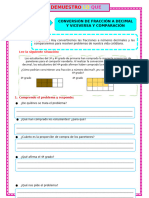 Ficha Mate-Conversión y Comparación de Decimales