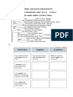 Grammar Worksheet Class 7 Ut 2-1