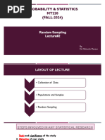 Lecture#2 - Probability & Statistics - Fall24