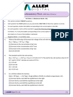 Electrochemistry JM Questions