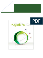 (Ebooks PDF) Download (Ebook PDF) Intermediate Algebra 10th Edition by Jerome E. Kaufmann Full Chapters