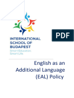 Isb Eal Policy PDF