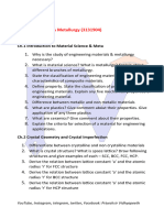 Material System Metallurgy