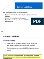 FA II - Chapter 3, Current Liabilities