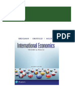 Instant Access To (Original PDF) International Economics Theory and Policy 11th Edition Ebook Full Chapters