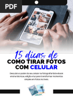 15 Dicas de COMO TIRAR FOTOS COM CELULAR