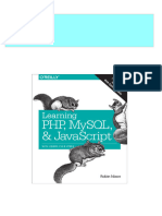 PDF Learning PHP MySQL JavaScript With Jquery CSS HTML5 5th Edition Robin Nixon Download