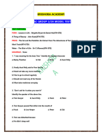 Sch-4 Model Test Ques