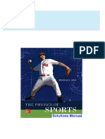 All Chapter Download Physics of Sports 1st Edition Lisa Solutions Manual